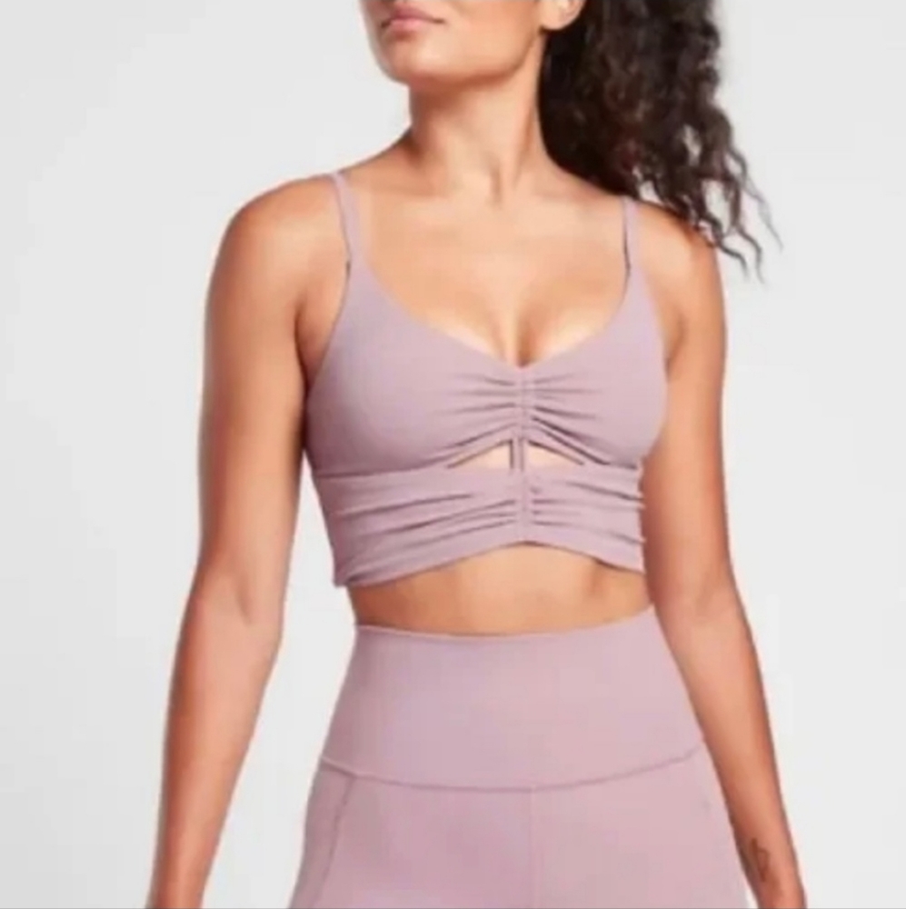 Athleta Cinch Longline Bra